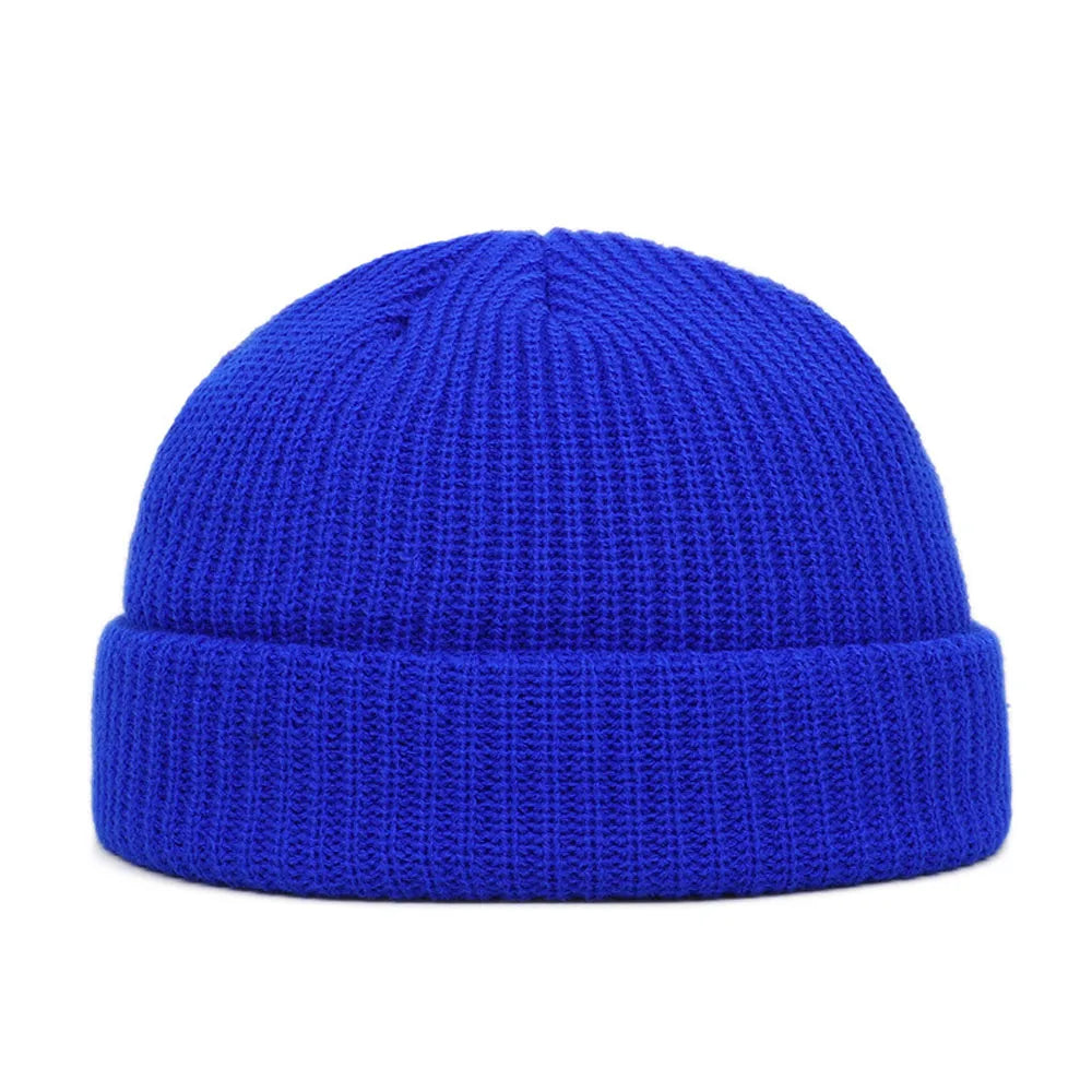 Short Knit Fisherman Beanie