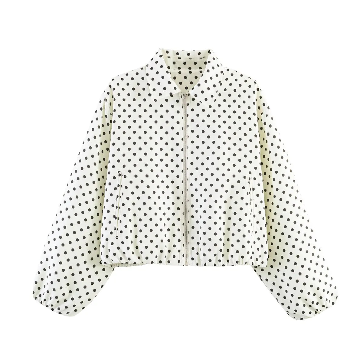Cropped Varsity Bomber