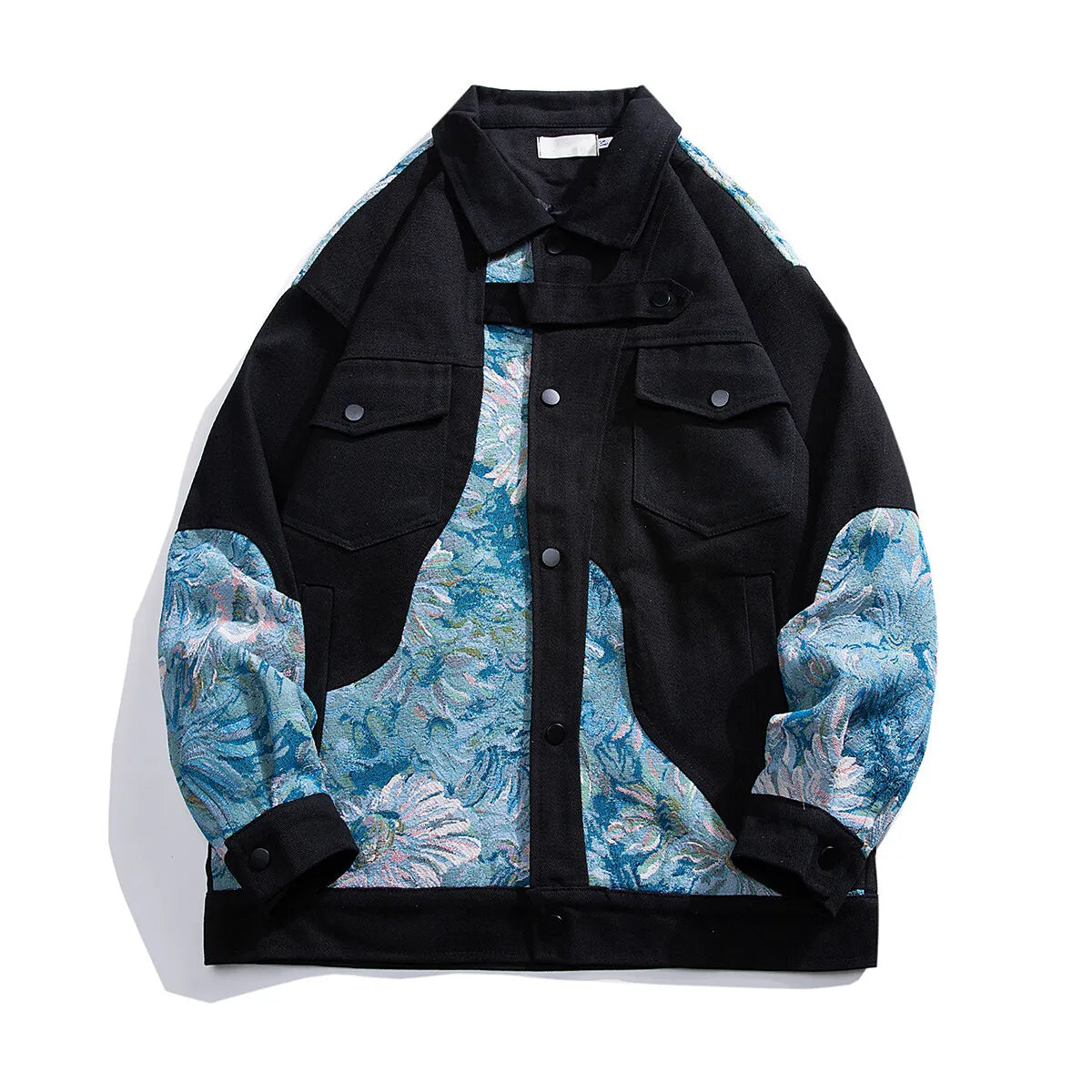 Embroidered Street Bomber Jacket