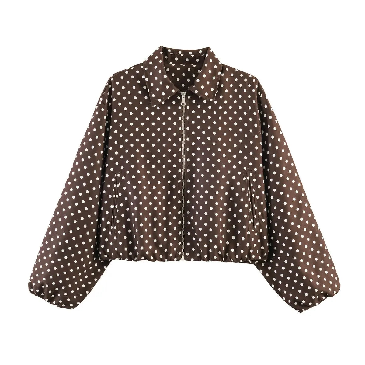 Cropped Varsity Bomber