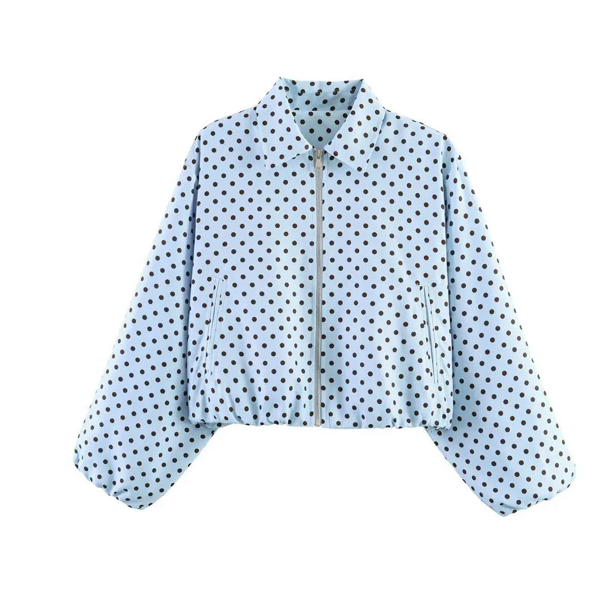 Cropped Varsity Bomber