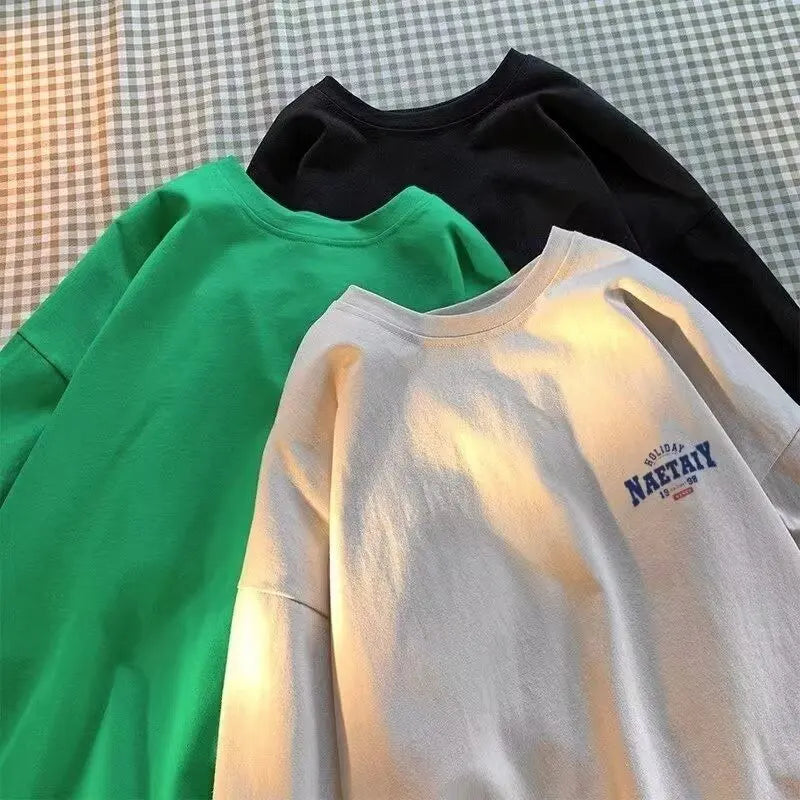 Vintage Letter Oversized Tee