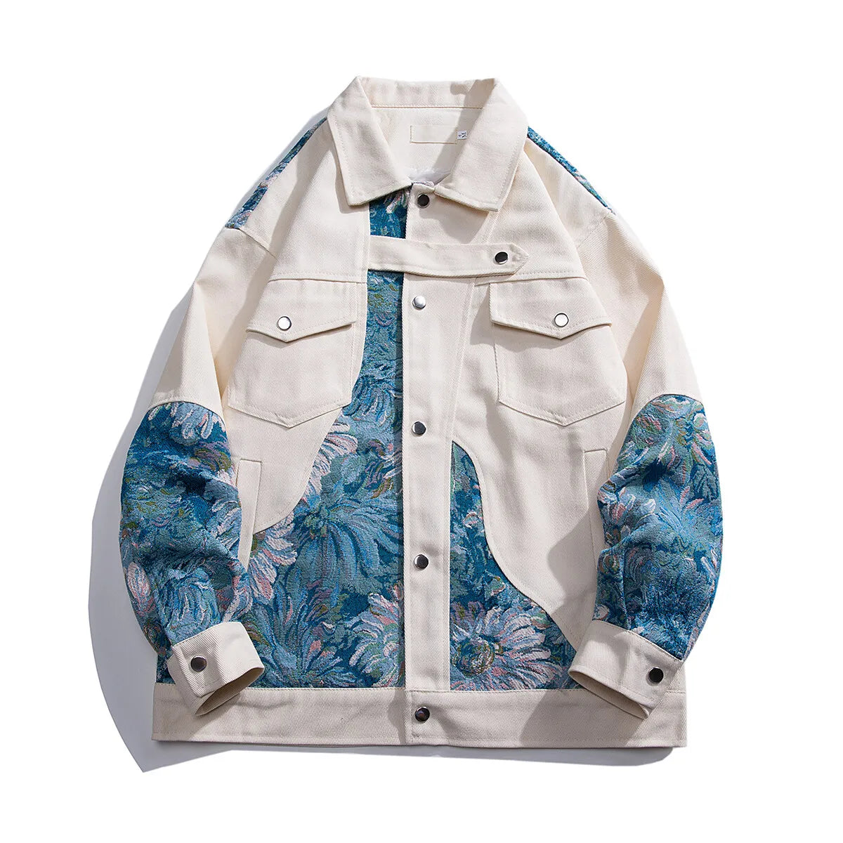 Embroidered Street Bomber Jacket