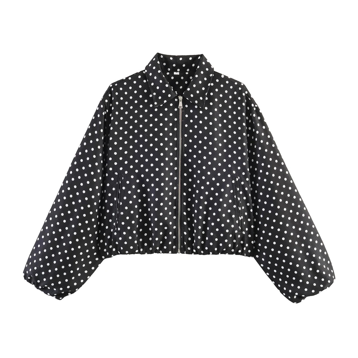 Cropped Varsity Bomber