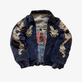 Dragon Embroidered Bomber