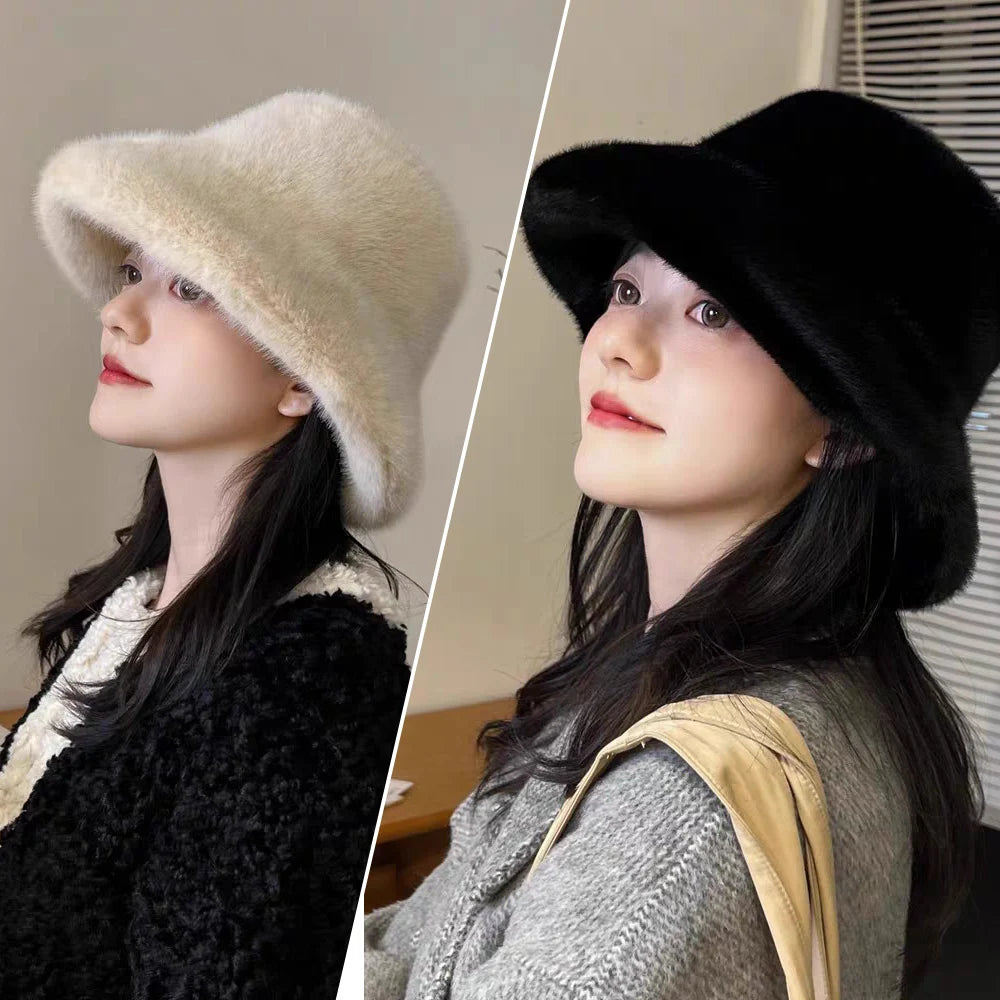 Fluffy Bucket Hat