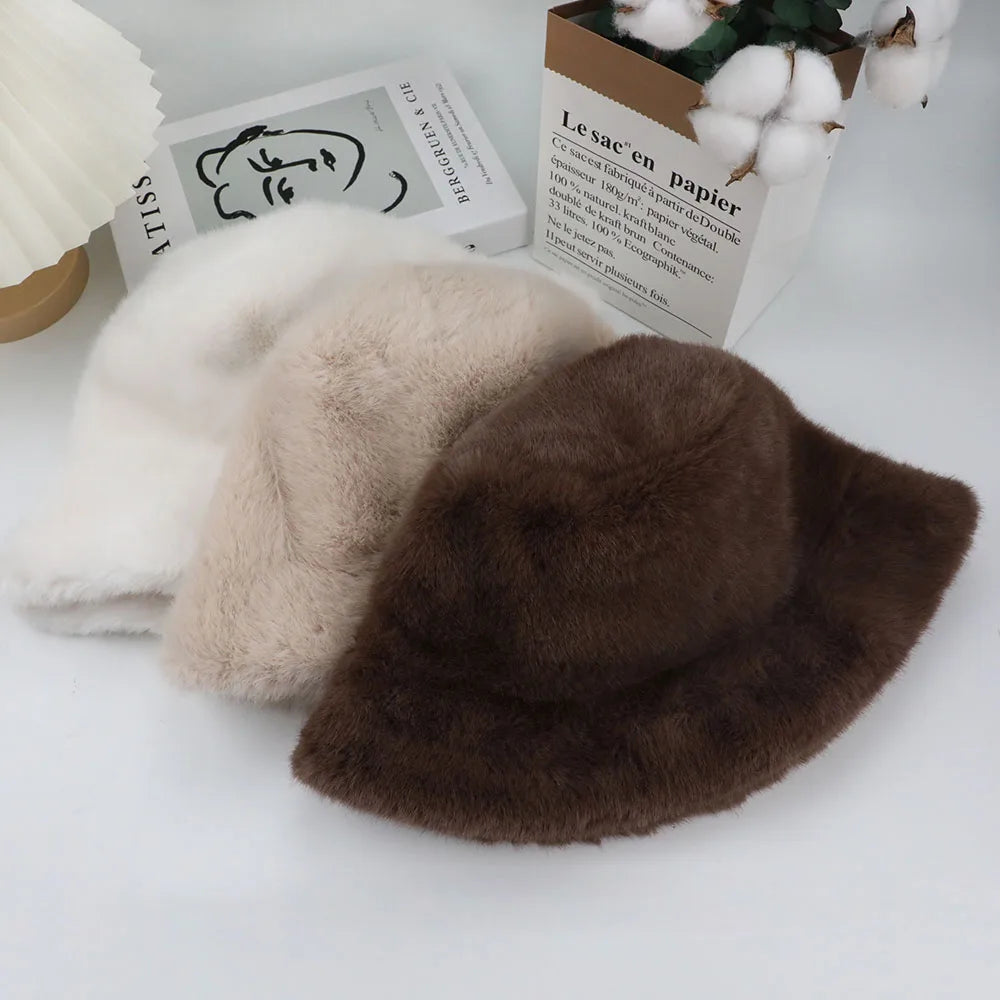Fluffy Bucket Hat