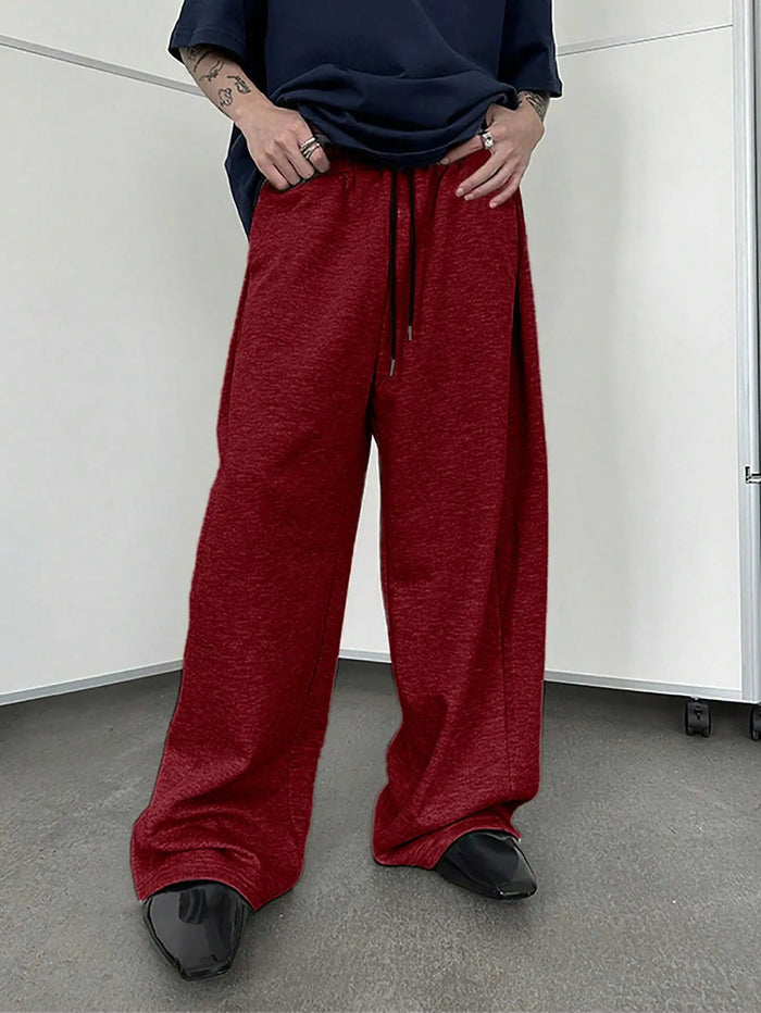 Wide-Leg Sweatpants