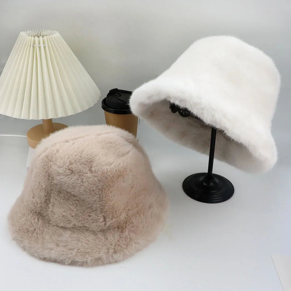 Fluffy Bucket Hat