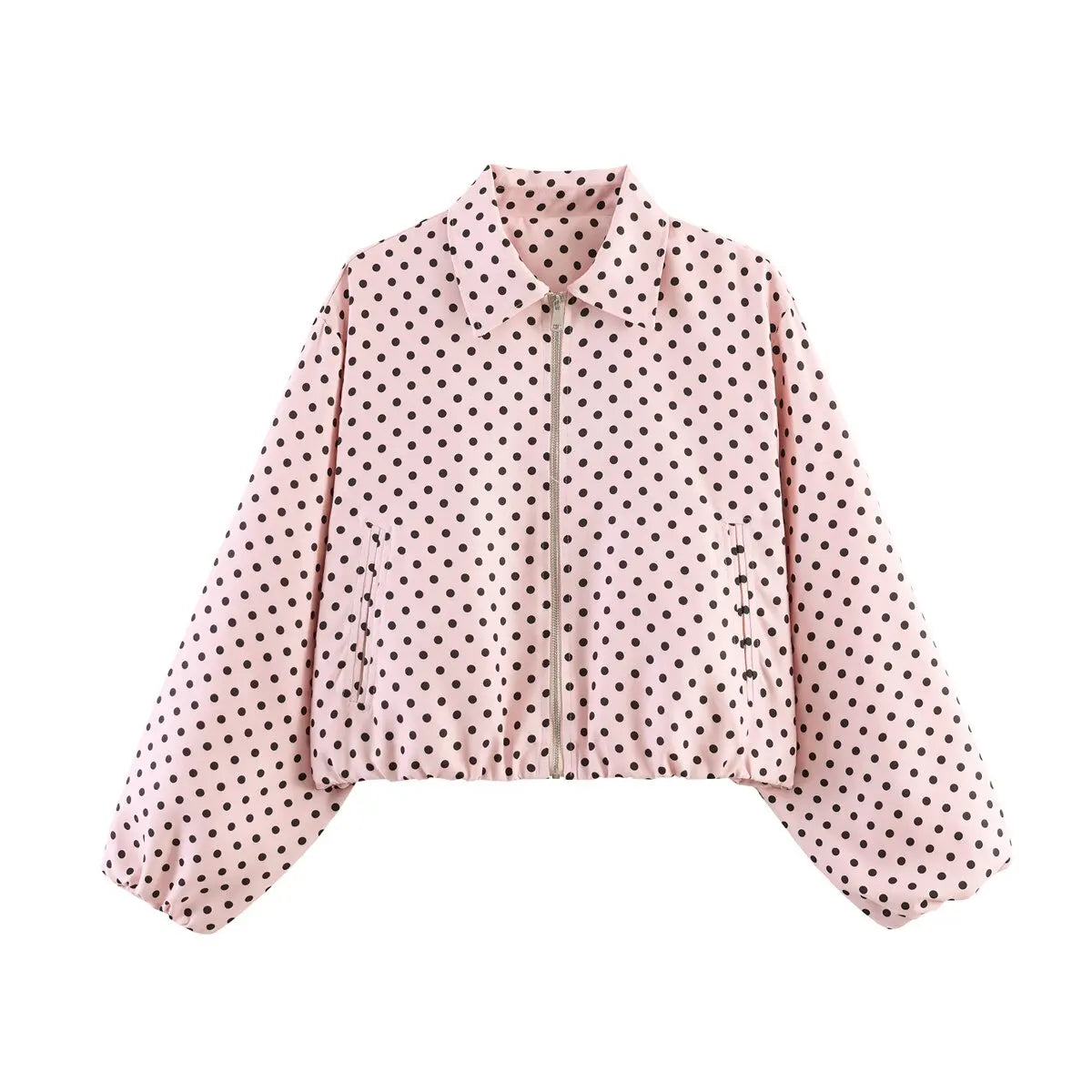 Cropped Varsity Bomber